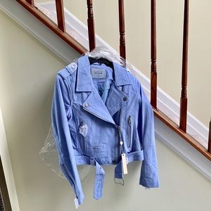 BlankNYC BNWT Genuine morning suede moto jacket